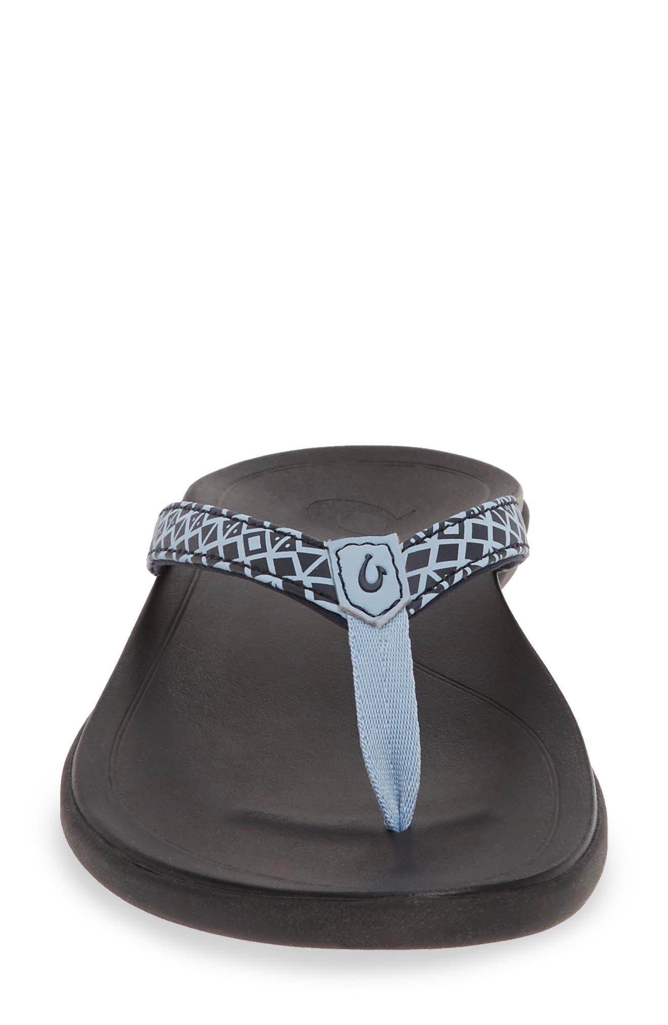Ho Opio Flip Flop, Alternate, color, TRENCH BLUE KAPA/ BLACK