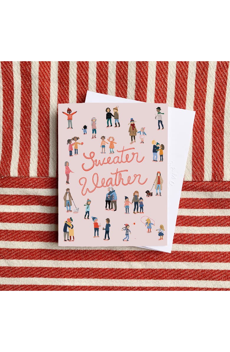 Ramus & Co Fall/Halloween Greeting Card Pack Sets (3 ct) Sweater Weather, Alternate, color, Multi-Pack