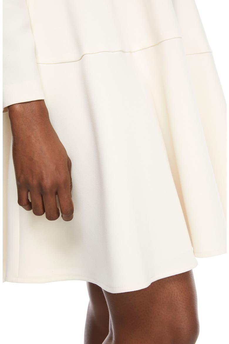 Celeste Long Sleeve Fit & Flare Dress, Alternate, color, CREAM