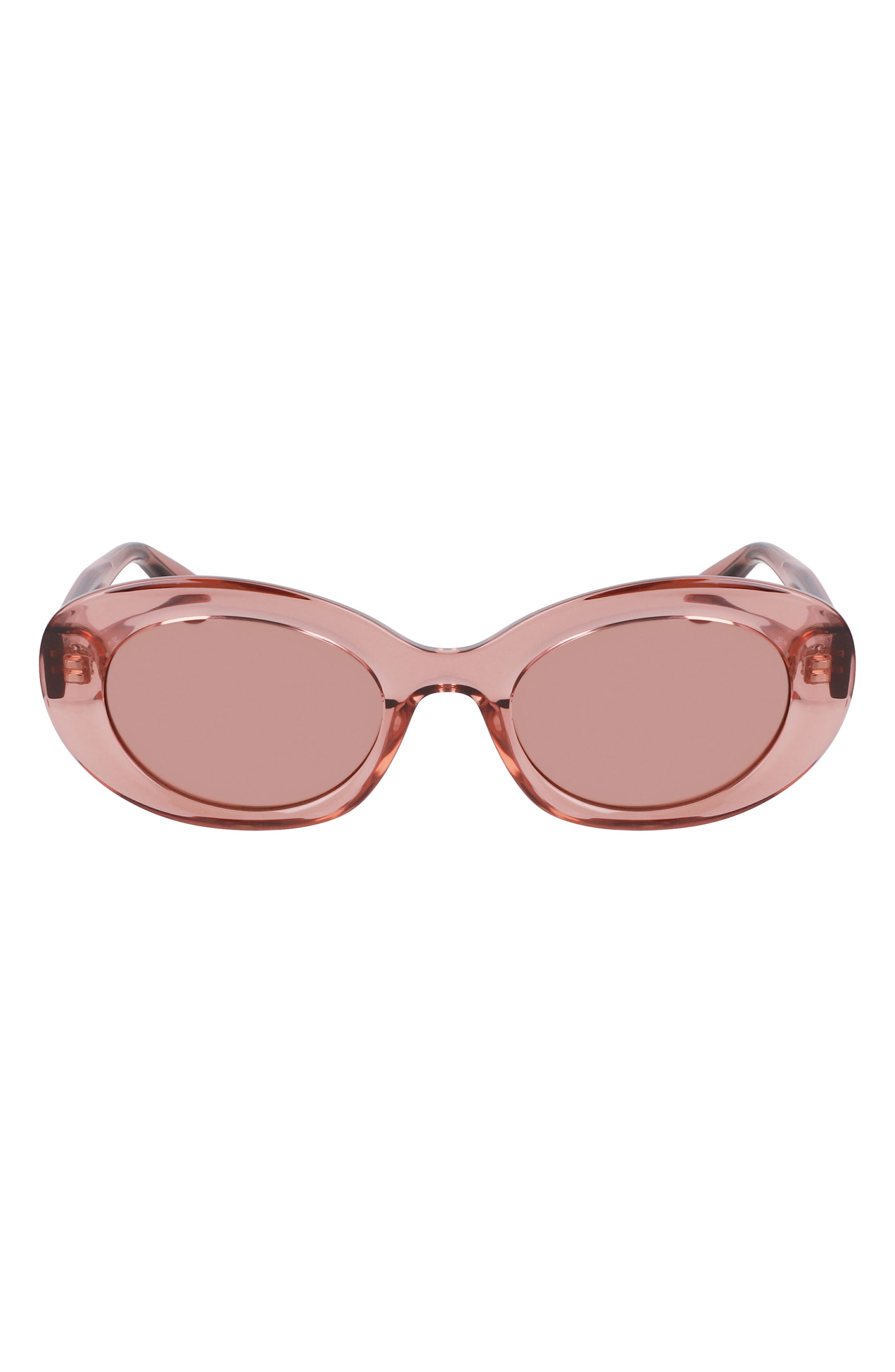 Longchamp Le Pliage 50mm Oval Sunglasses