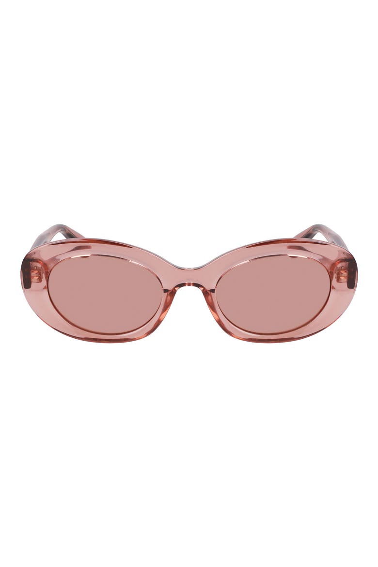 Longchamp Le Pliage 50mm Oval Sunglasses (Women) | Nordstromrack display picture 2