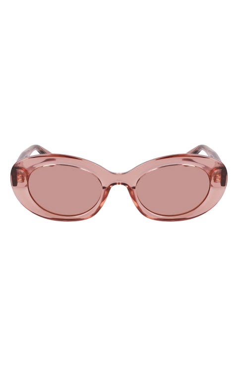 Le Pliage 50mm Oval Sunglasses