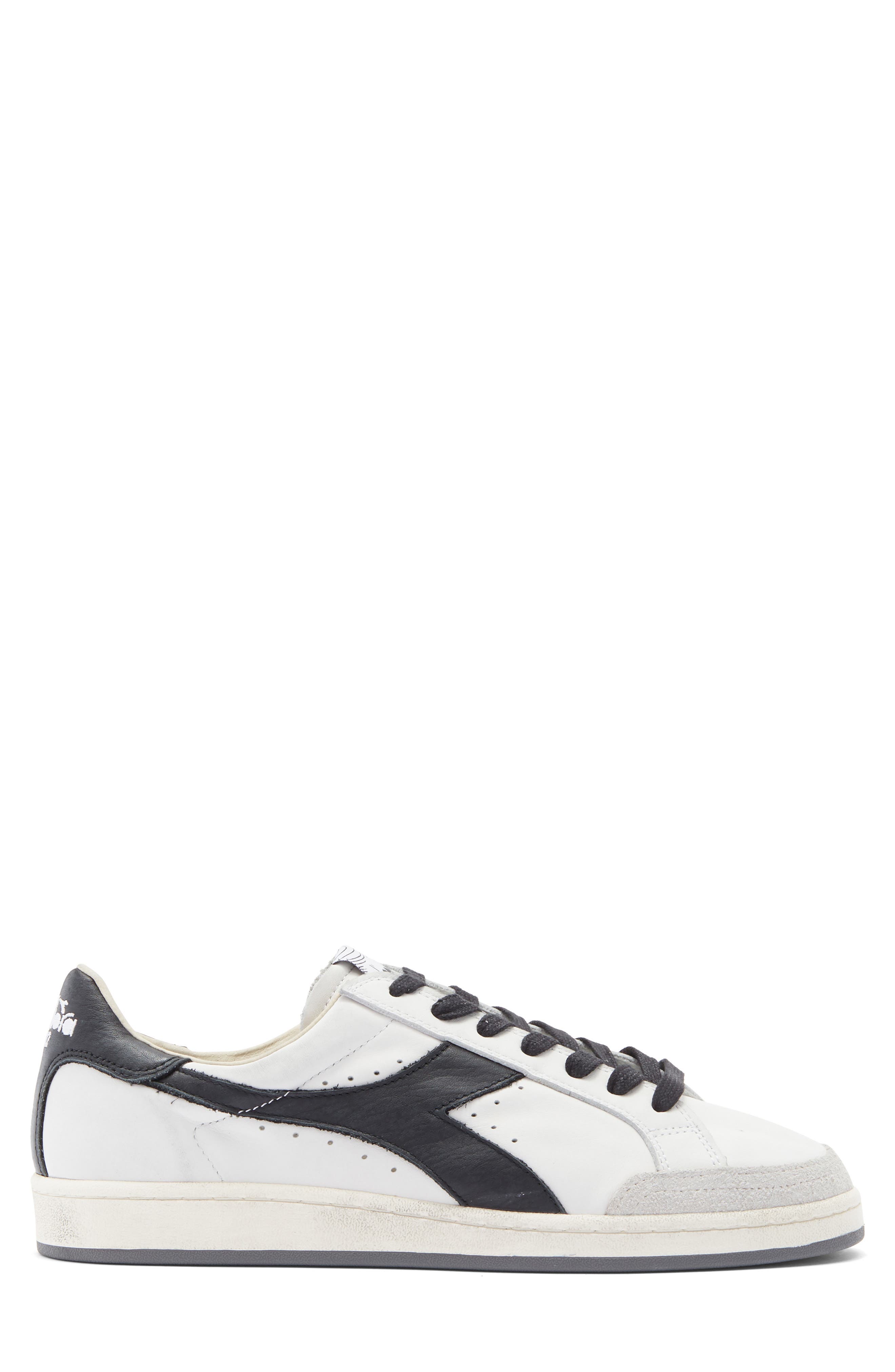 Diadora Prestige Used Sneaker, Alternate, color, White/ Black