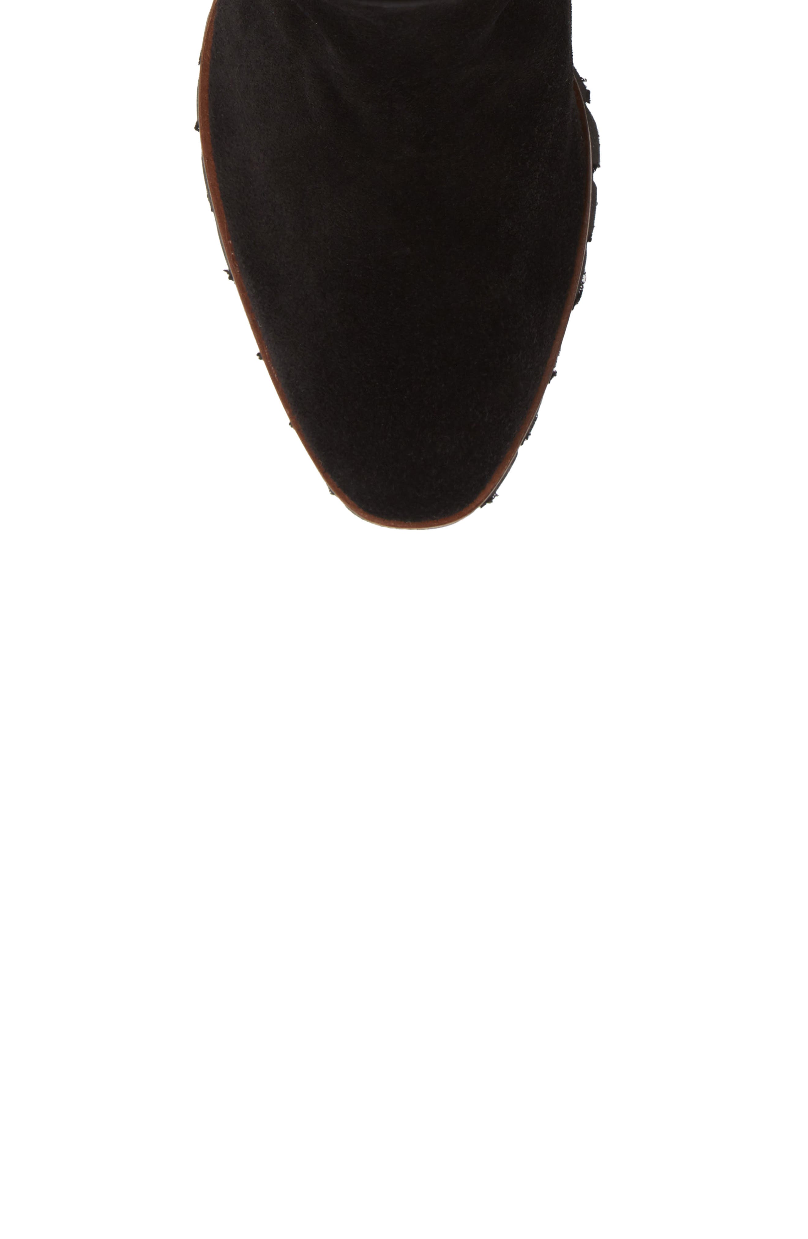 Wonders Slouchy Block Heel Boot, Alternate, color, 