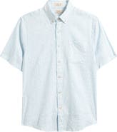 Faherty Breeze Short Sleeve Button-Down Shirt