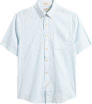 Faherty Breeze Short Sleeve Button-Down Shirt