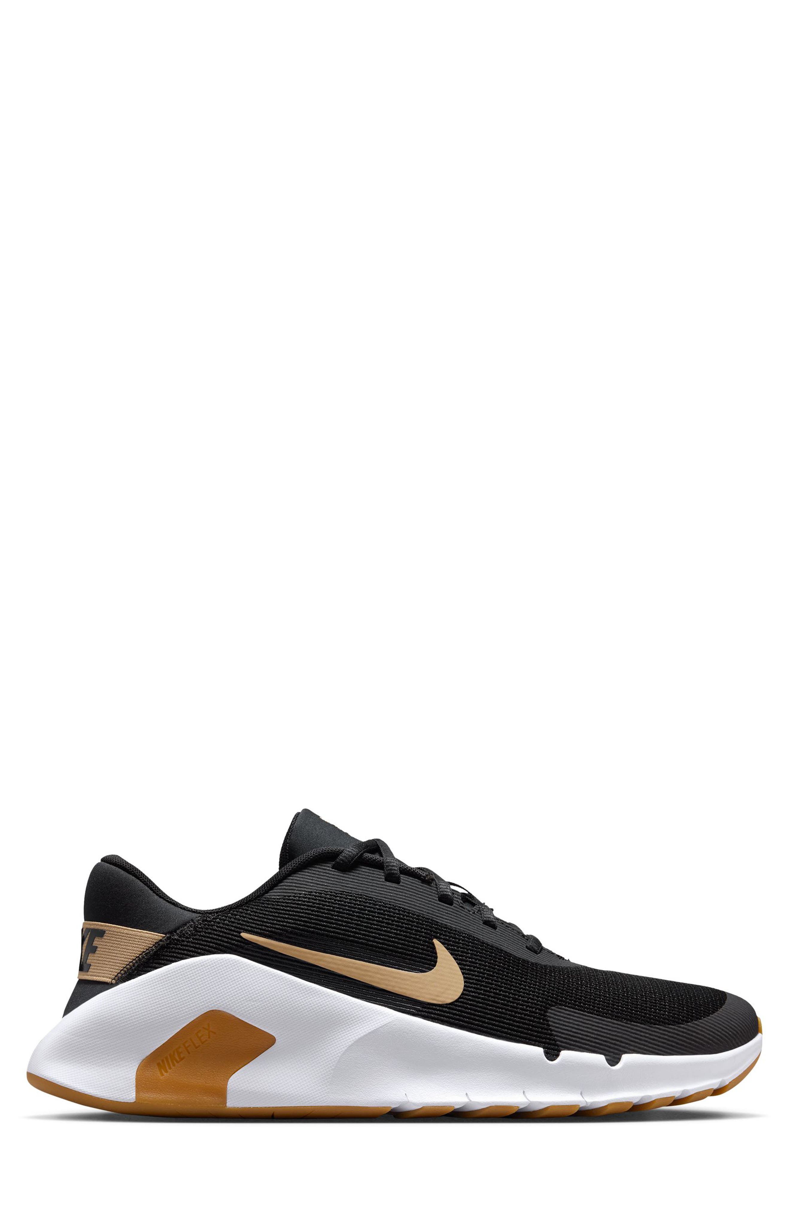 Nike Flex Train Athletic Training Shoe, Alternate, color, Black/ Parachute Beige