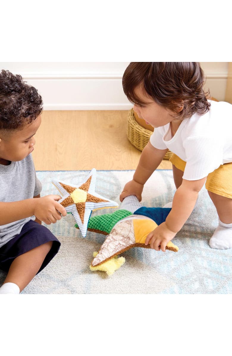 Kaplan Early Learning Company Plush Sea Stars - Set of 2, Alternate, color, Multicolored