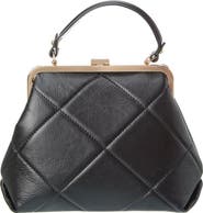 Persaman New York Diamond Quilt Satchel Bag