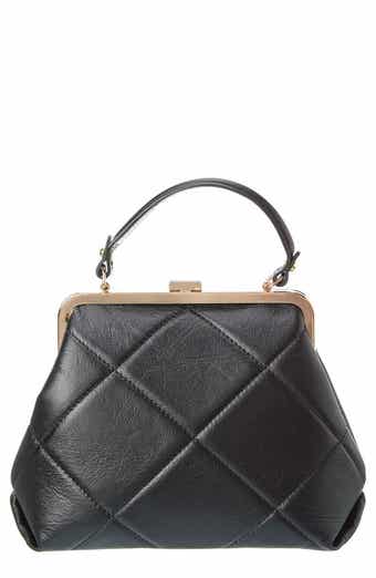 Persaman New York Diamond Quilt Satchel Bag