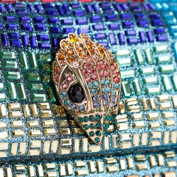 Mini Kensington Crystals Convertible Shoulder Bag