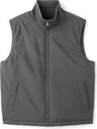MANGO Quilted Ribbed Collar Vest