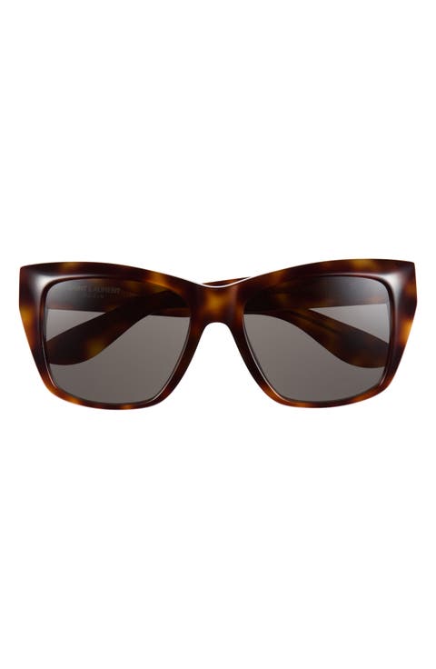 SL 923 55mm Square Cat Eye Sunglasses
