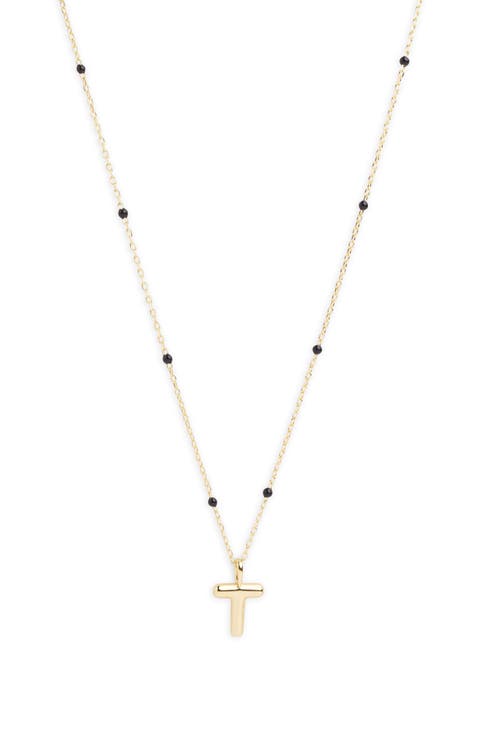 Initial Pendant Necklace