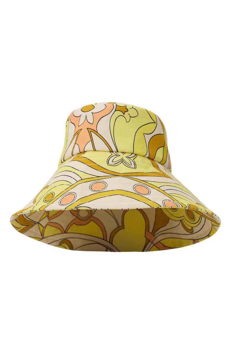 AFRM Snake Print Bucket Hat, Alternate, color, Geo Scarf