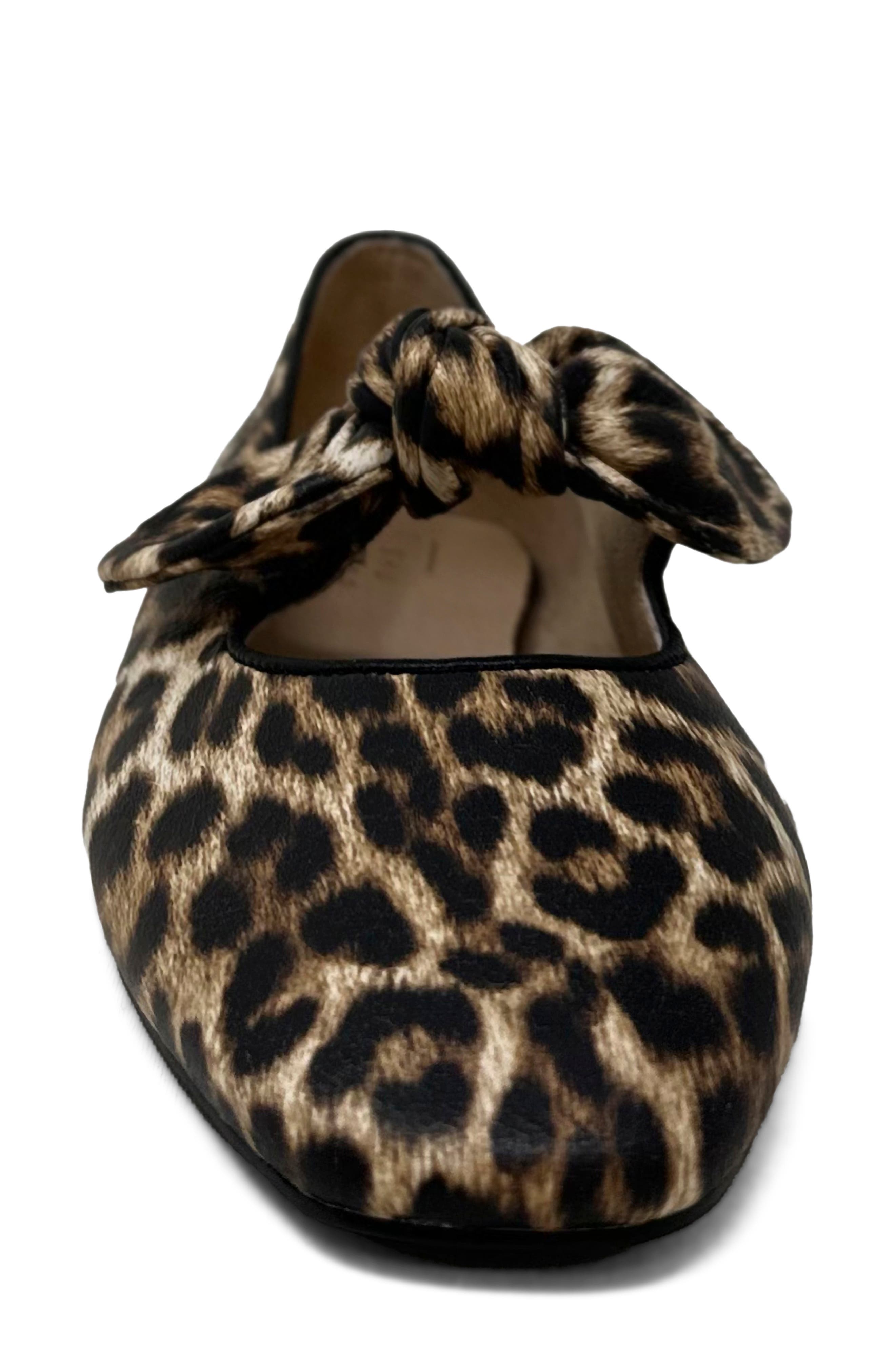 April Mary Jane Flat, Alternate, color, LEOPARD PRINT