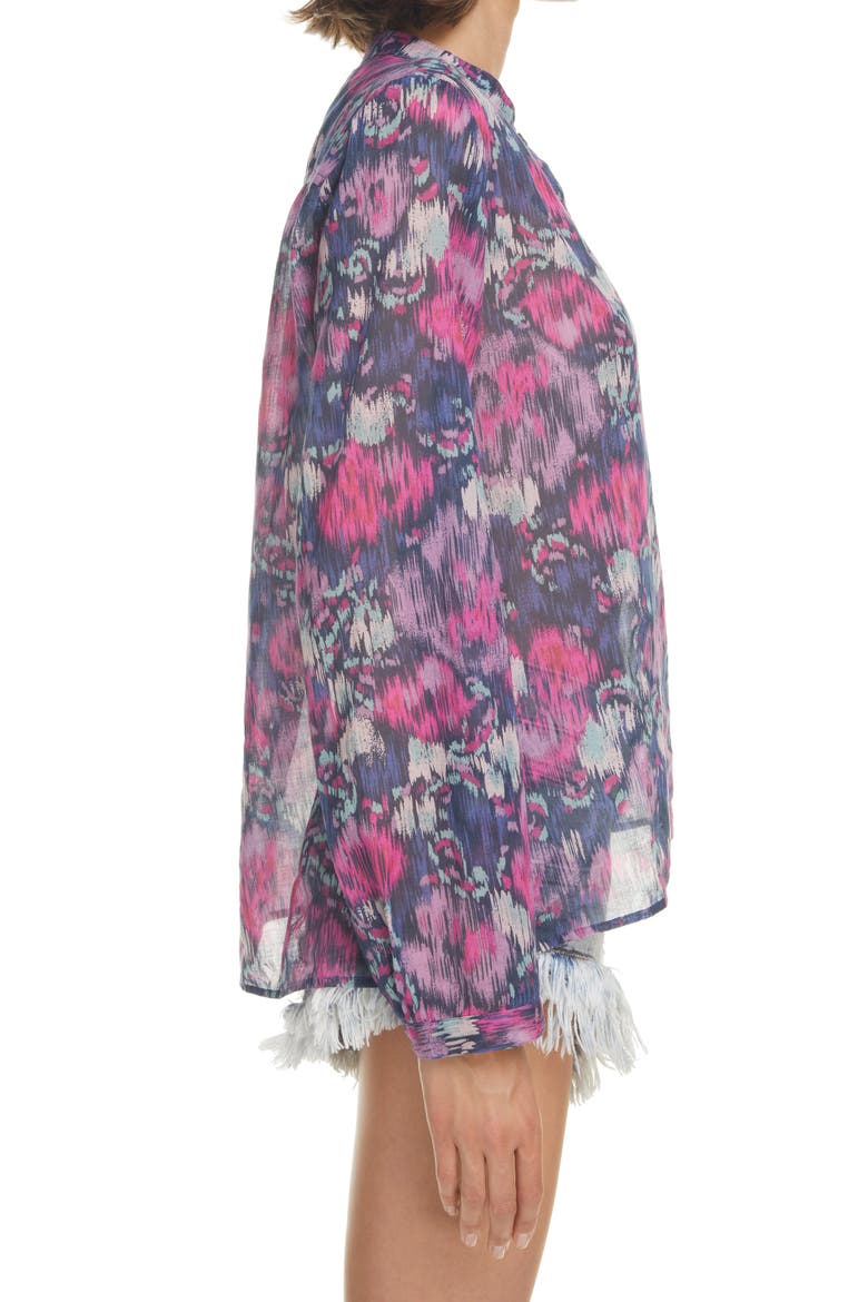 Maria Blouse, Alternate, color, FADED NIGHT