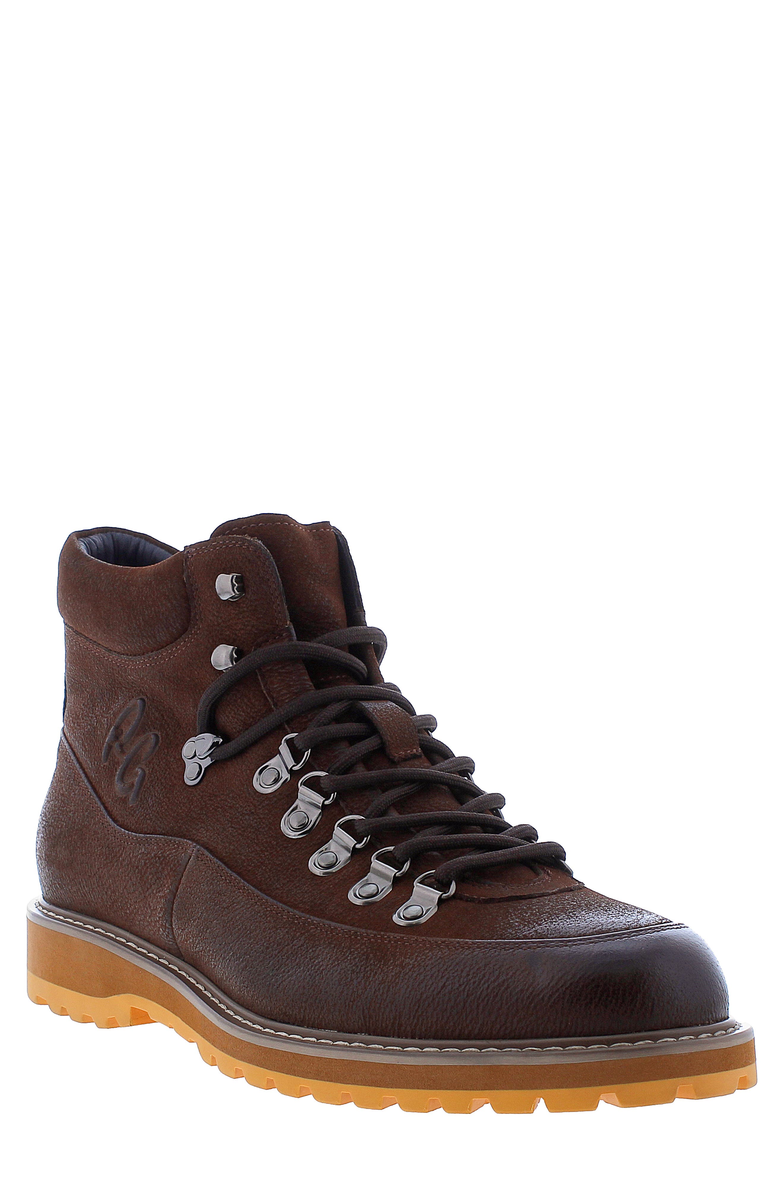 Sultan Lace-Up Boot, Main, color, BROWN