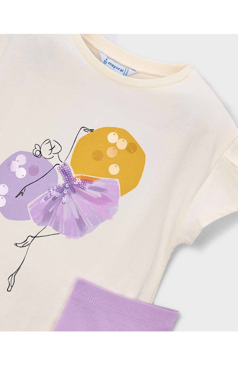 Mayoral Leggings Set, Alternate, color, Lavender