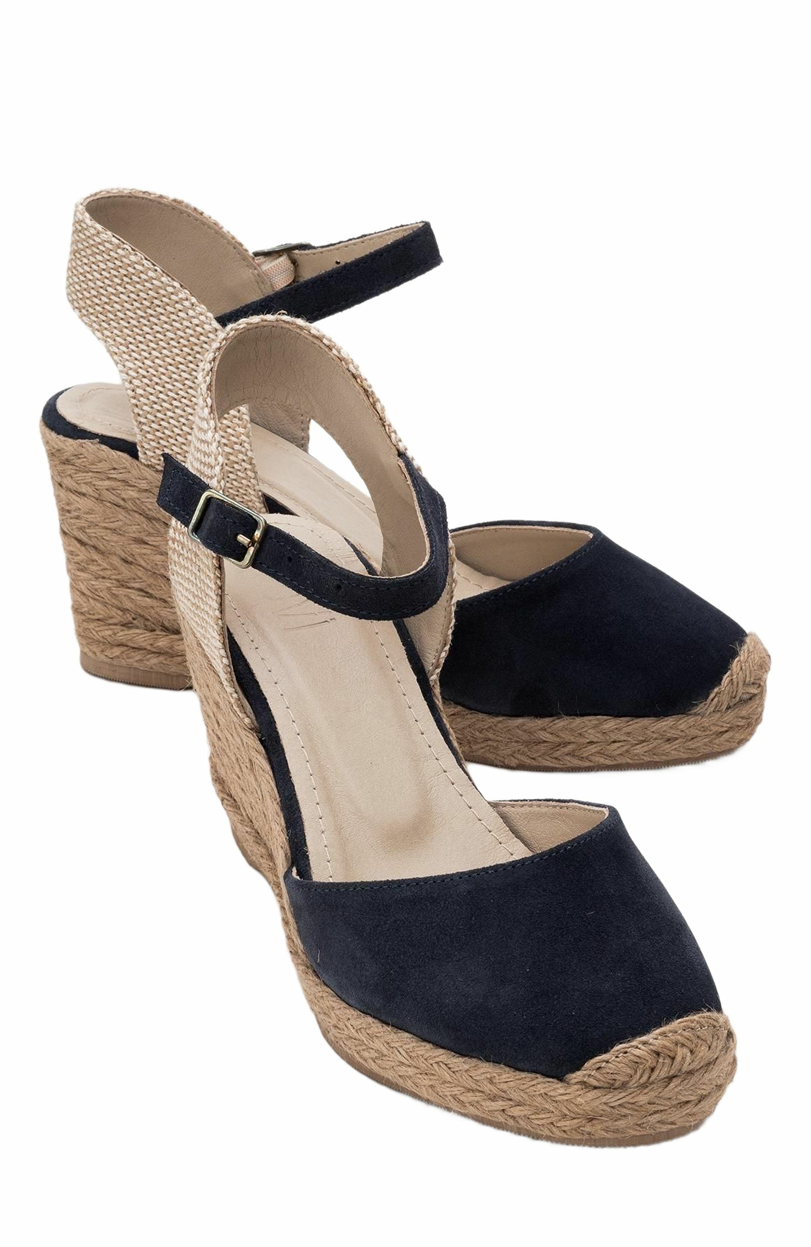  Navy Suede Leather