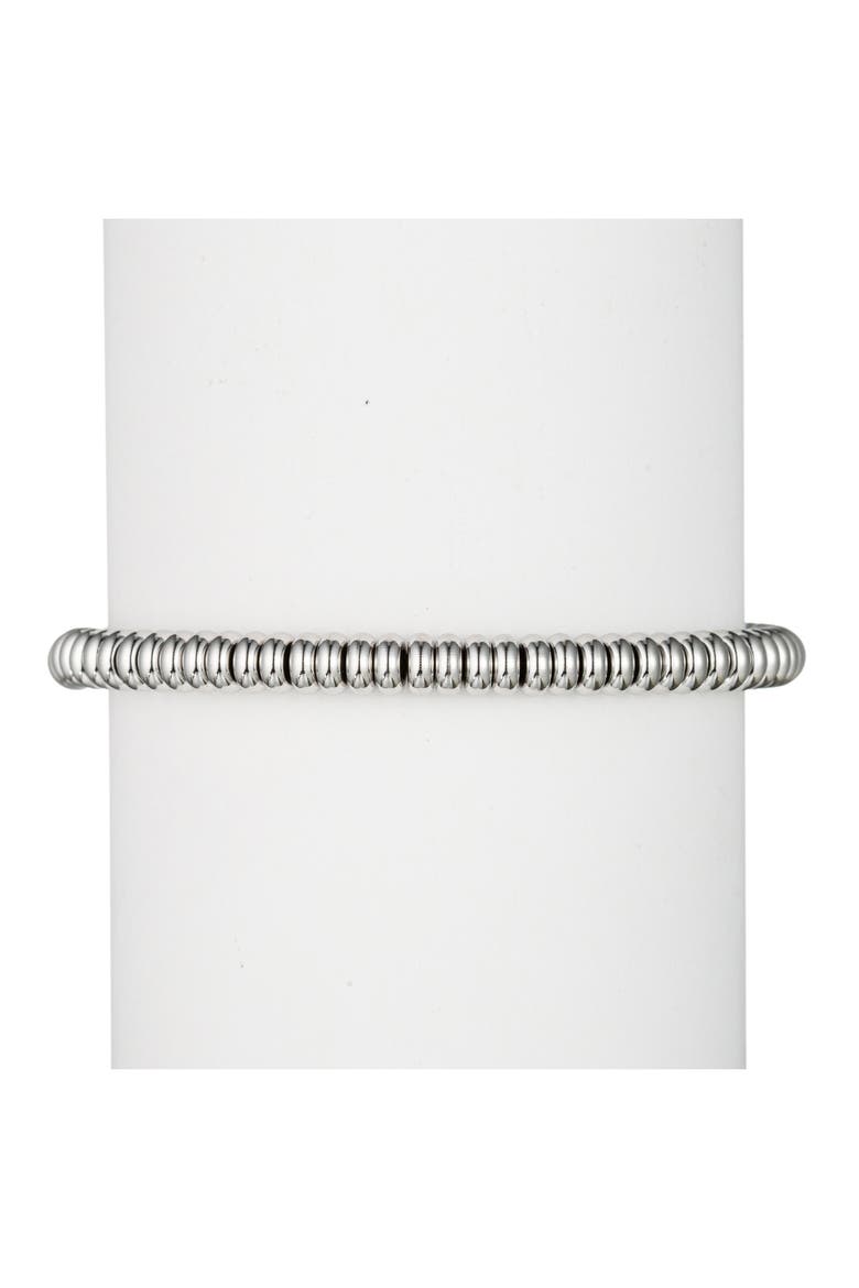 Men's Hugo Rondelle Slider Bracelet, Alternate, color, SILVER