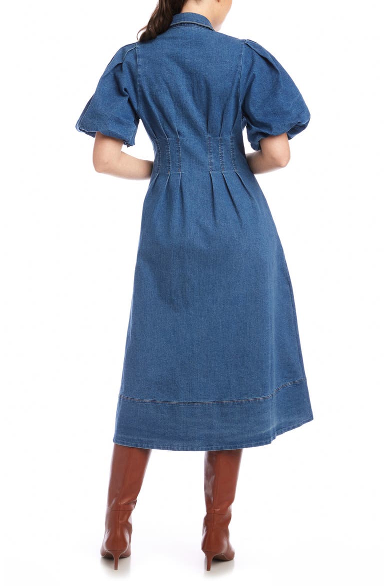 Esme Denim Shirtdress, Alternate, color, DENIM