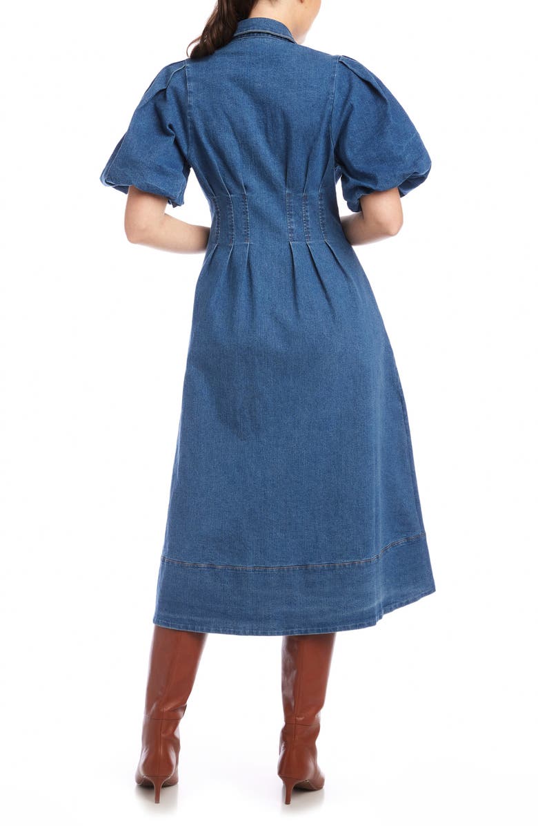 FIFTEEN TWENTY Esme Denim Shirtdress, Alternate, color, Denim