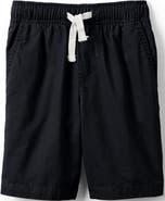 Lands' End Kids Pull On Chambray Elastic Waist Shorts