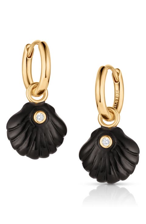 Coquille Drop Earrings