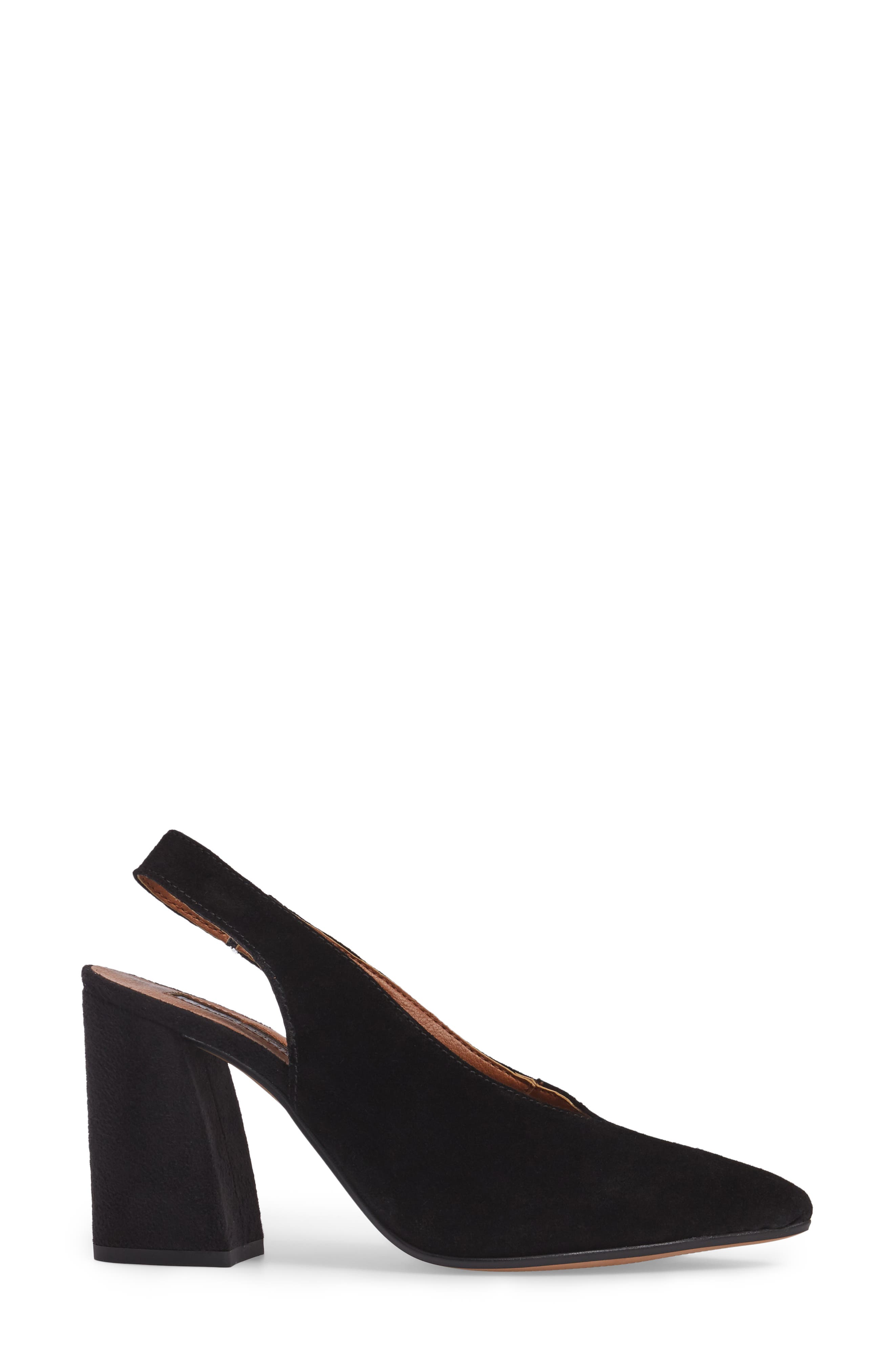 Topshop Georgia Slingback Pump, Alternate, color, 
