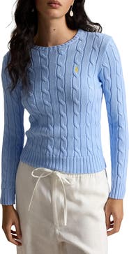 Polo Ralph Lauren Julianna Cotton Cable Sweater