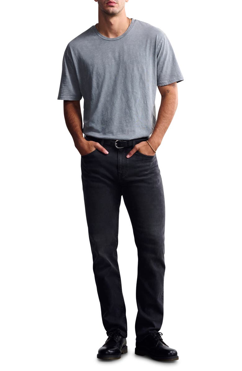 General Denim Works Bridge Straight Leg Jeans, Alternate, color, Smoke Denim