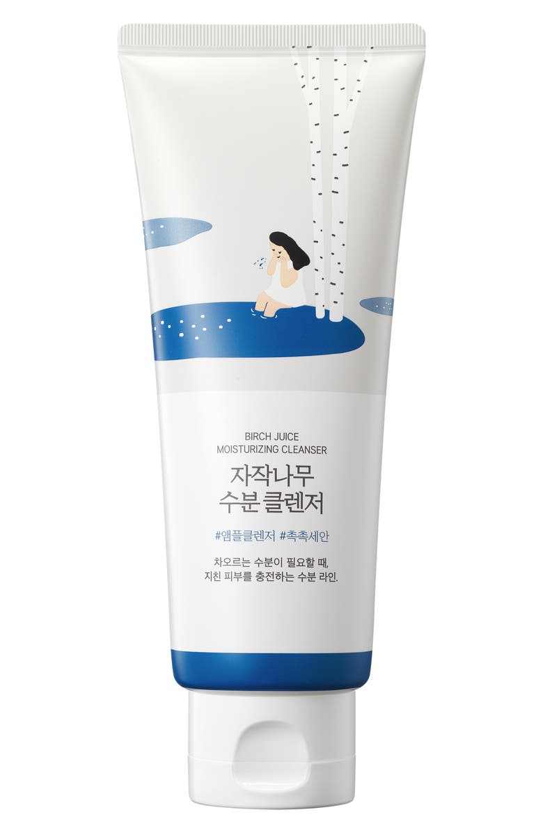 ROUND LAB Birch Juice Mositurizing Cleanser, Main, color, 