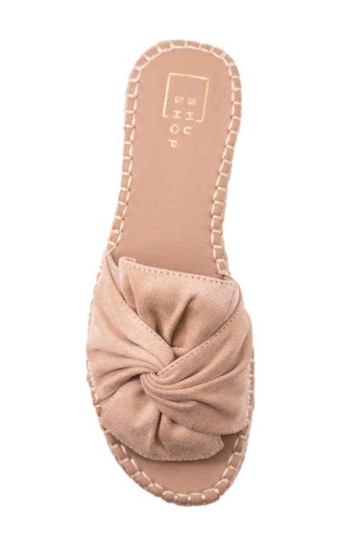 Shushop Doris Slide Sandal In Pink