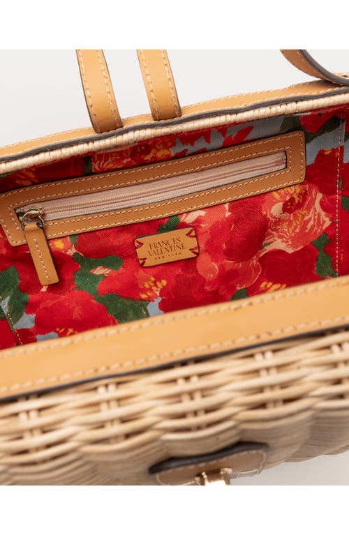 Frances Valentine The Holland Woven Wicker Satchel
