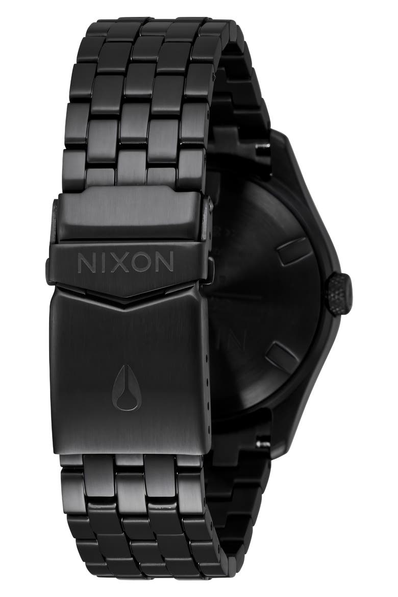 Echo Solar Automatic Bracelet Watch, 38mm, Alternate, color, BLACK / BLACK