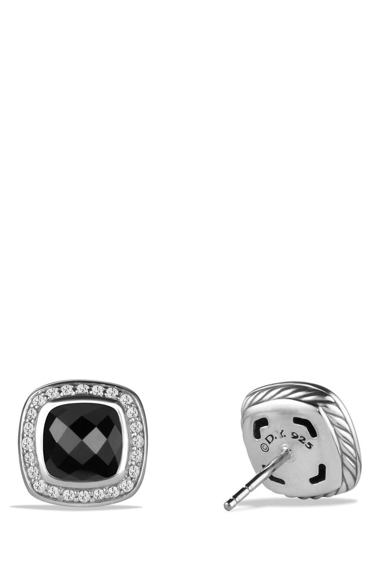 David Yurman Albion Earrings with Semiprecious Stone and Diamonds, Alternate, color,