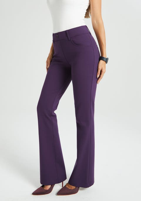 7 Pocket DPYP Dress Pant Yoga Pants Bootcut