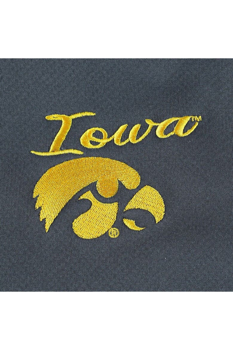 Women's Concepts Sport Charcoal Iowa Hawkeyes Upbeat Sherpa Leggings, Alternate, color, Charcoal