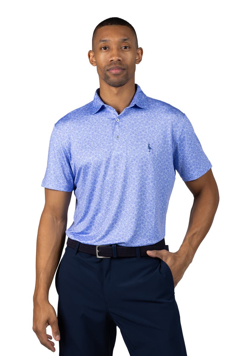 TailorByrd Floral Performance Polo, Alternate, color, 