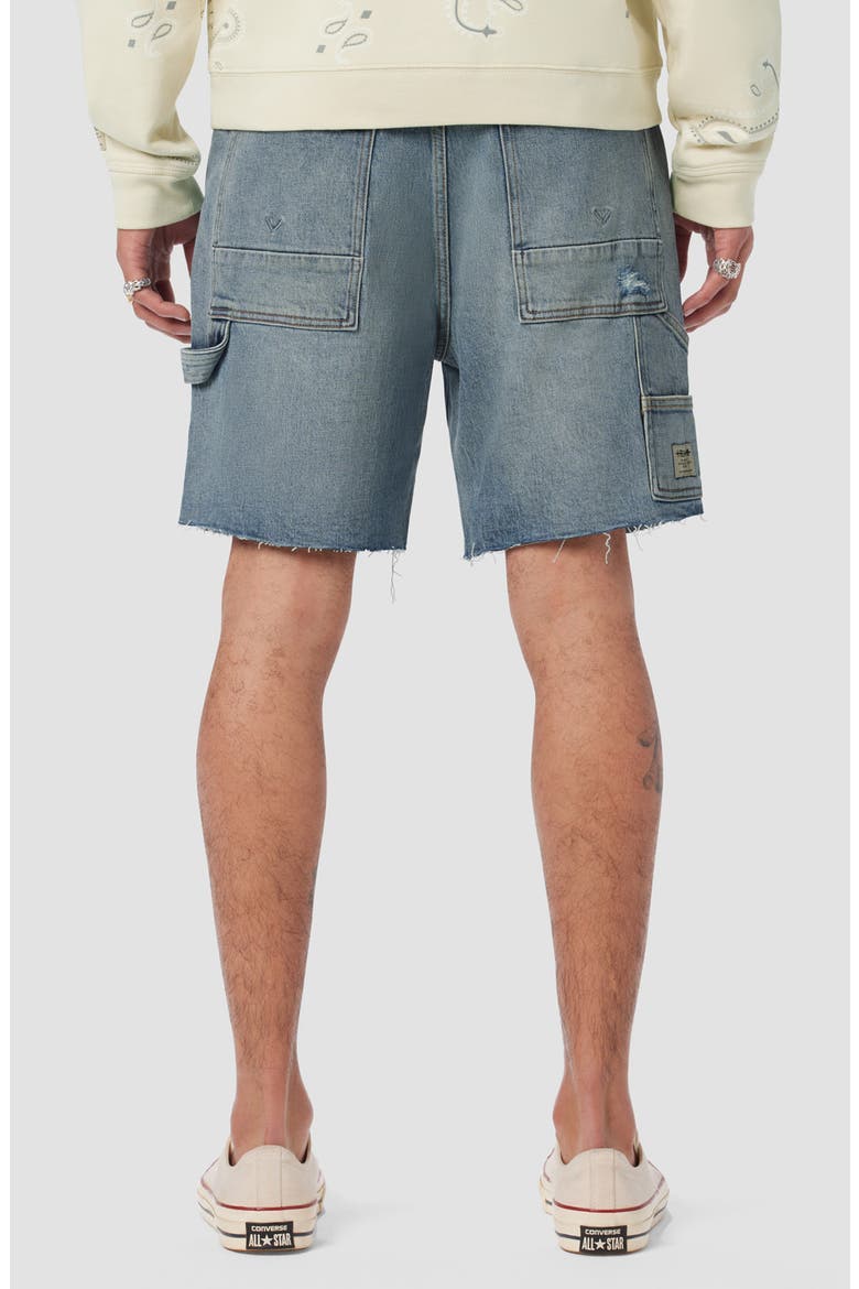 Denim Carpenter Shorts, Alternate, color, OFF DUTY