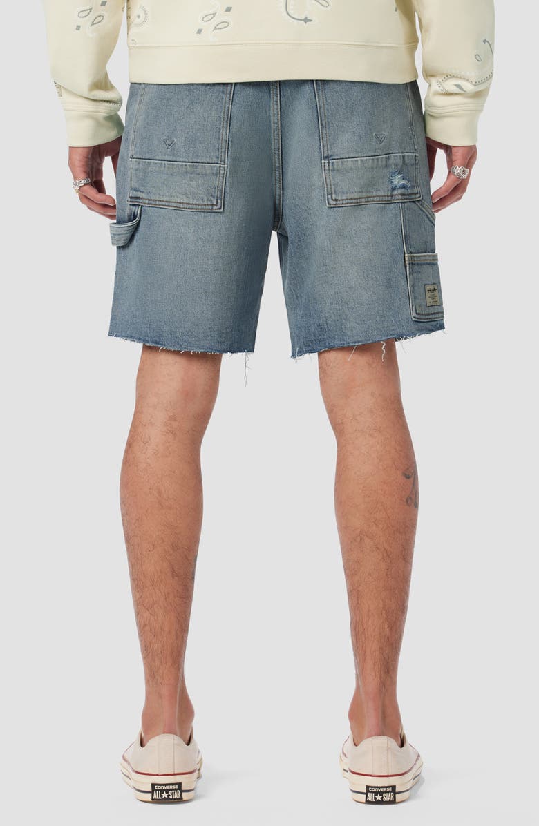 Hudson Jeans Denim Carpenter Shorts, Alternate, color, 