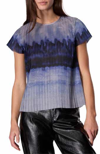 rag & bone Hailey Printed Organza Top