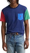 Polo Ralph Lauren Big & Tall Colorblocked Jersey T-Shirt