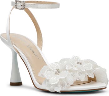 【Betsey Johnson】Cali CALI IVORY Strappy Heel | Women's Heels – Betsey Johnson