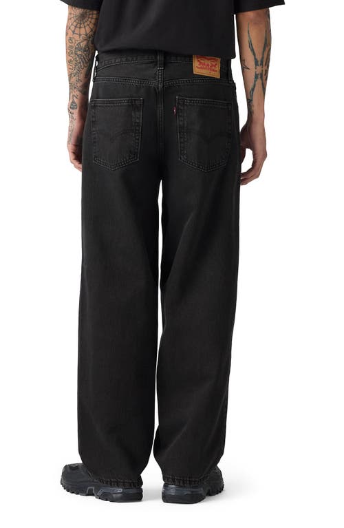 Levi's Levi S 578 Baggy Black Corduroy Pants In Black