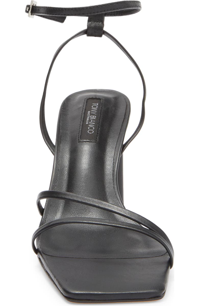 Tony Bianco Corso Ankle Strap Sandal, Alternate, color, Black Nappa