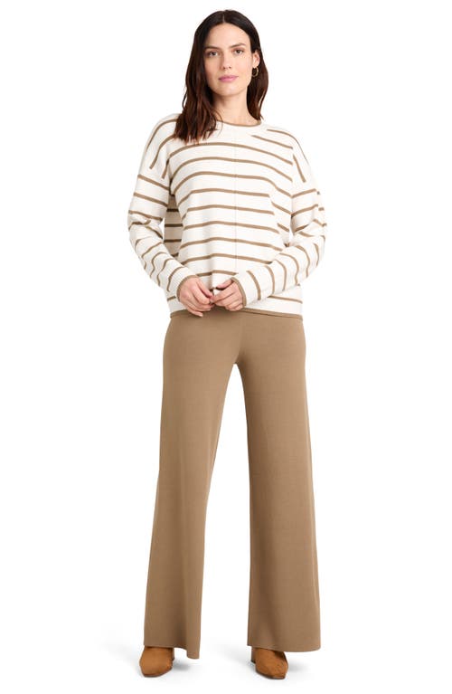 SPLENDID SPLENDID X CELLA JANE STRIPE FRONT SEAM SWEATER