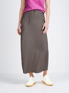 Kettlewell Bias Cut Linen Blend Skirt