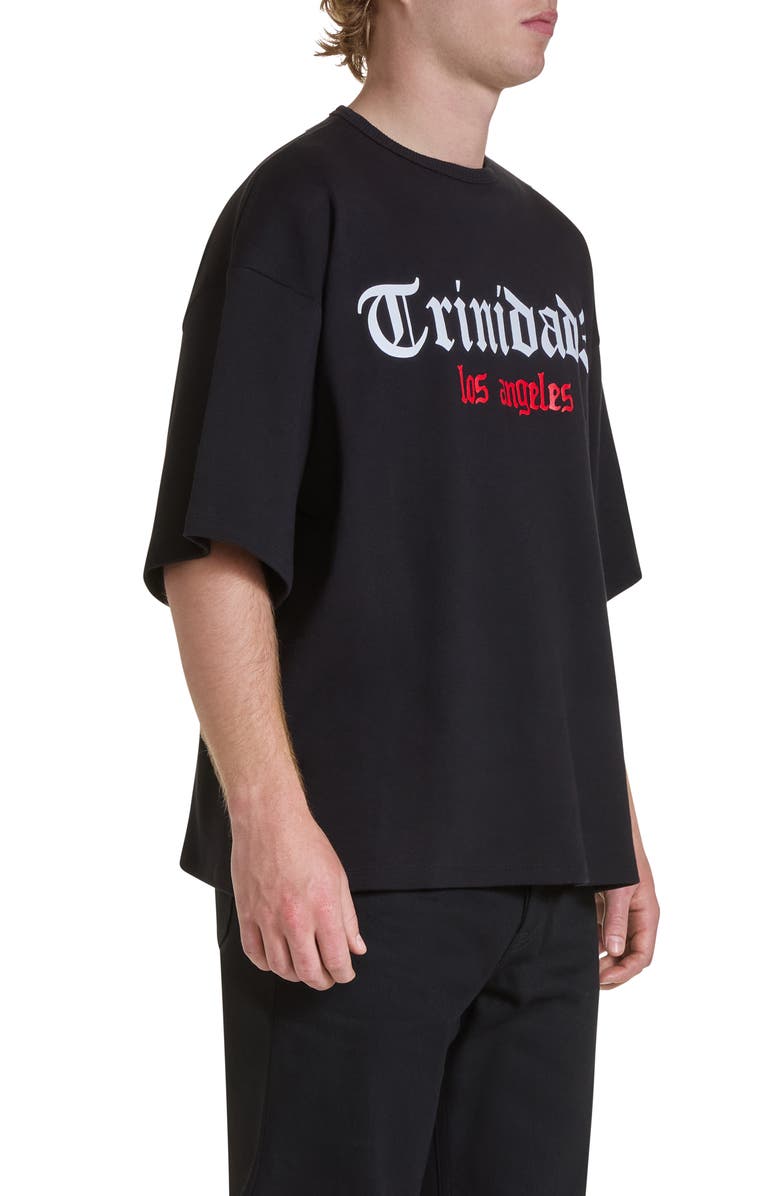 Trinidad3 LA Logo Cotton Graphic T-Shirt, Alternate, color,